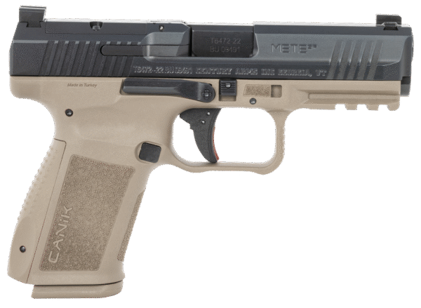 CANIK METE SF Pistol - FDE | 9mm | 4.08" Barrel | 2 - 15rd Mag | Full Accessory Kit