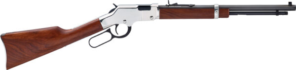 HENRY GOLDEN BOY SILVER YOUTH - 22S/L/LR 17" OCTAGON WALNUT