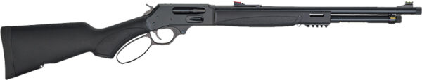 HENRY X MODEL LEVER 45/70 - 19.8" TB BLUED BLACK SYN.