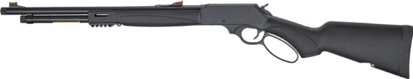 HENRY X MODEL LEVER 45/70 - 19.8" TB BLUED BLACK SYN. - Image 2
