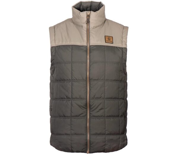 Santiam Insulated Vest Gunmetal/Shadow Tan  XL