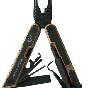 Real Avid AVAR15T AR15  440C SS Part Serrated Blade Black G10 Handle AR Platform