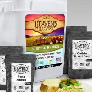 Combo Kit – Breakfast, Entree + Protein – 1 Person 1 Month – 308 Servings – Emergency Survival Food Kit